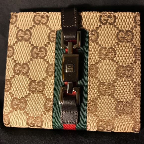 Gucci Handbags - Gucci Canvas Compact Wallet